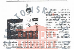 Galeria Podstrony Pierwsze powojenne lata - wspomnienia janina Paradowska 8