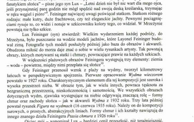 Galeria Podstrony Artykuły o Lyonelu Feiningerze 1