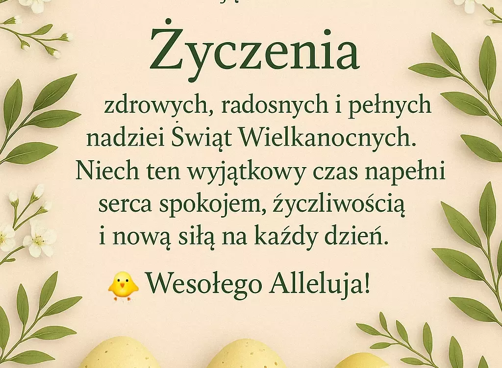 Zdjęcie do Życzenia Wielkanocne