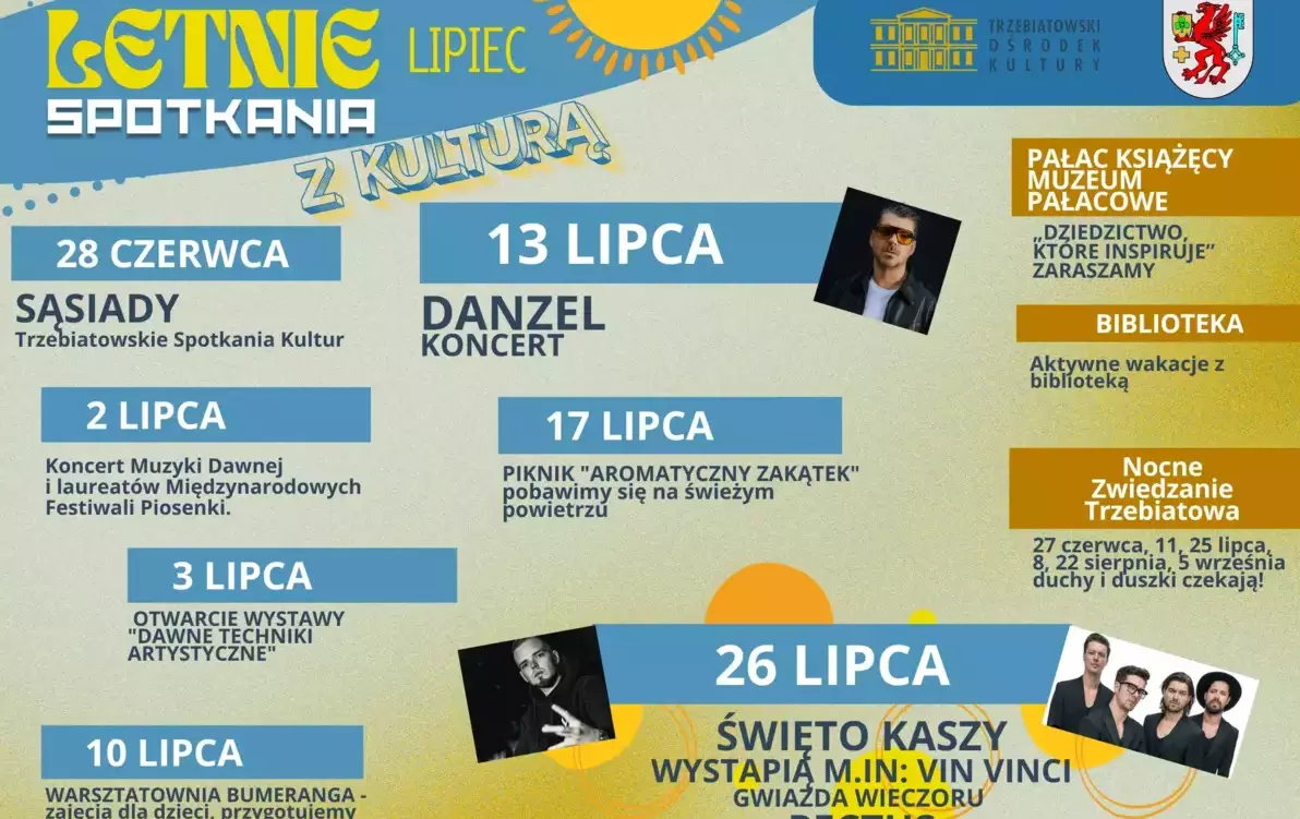 Zdjęcie do ☀️ LATO 2025 Z KULTURĄ!