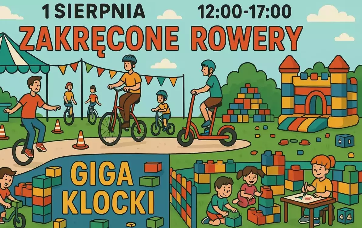 Zdjęcie do Hej, dzieciaki! Chcecie super frajdy tego lata? Przyjdźcie 1 sierpnia (12:00&ndash;17:00) do Trzebiatowskiego Ośrodka Kultury 
