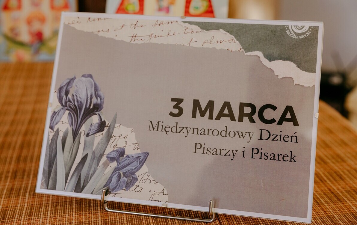 Zdjęcie do Słowo ma moc! Świętujemy Międzynarodowy Dzień Pisarzy i Pisarek w TOK! &nbsp;