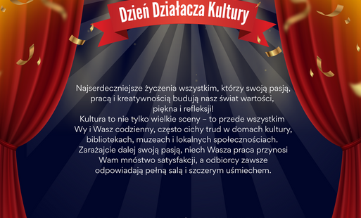 Zdjęcie do DZIEŃ DZIAŁACZA KULTURY
