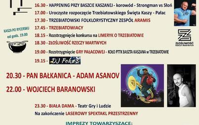 Zdjęcie do Trzebiat&oacute;w zaprasza na Święto Kaszy! &nbsp; &nbsp;25.07.2026 &nbsp;
