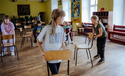 Zdjęcie do Prace nad spektaklem finałowym idą pełną parą.