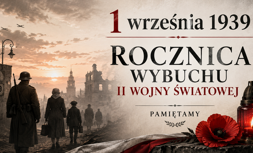 Zdjęcie do 1 września 1939 roku niebo nad Polską rozdarł ryk syren i eksplozji ...