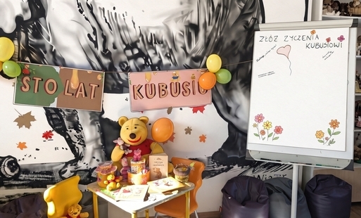 Zdjęcie do Hip, hip, hura! świętujemy urodziny najsympatyczniejszego misia na świecie &ndash; Kubusia Puchatka! &nbsp;