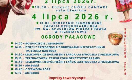 Zdjęcie do Już jutro startują gł&oacute;wne wydarzenia w ramach &bdquo;SĄSIAD&Oacute;W&rdquo; &ndash; Trzebiatowskich Spotkań Kultur!