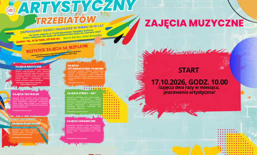 Zdjęcie do ARTYSTYCZNY TRZEBIAT&Oacute;W &ndash; STARTUJEMY Z ZAJĘCIAMI!