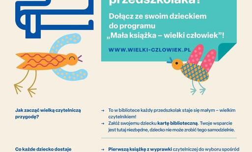 Zdjęcie do Rozpoczynamy nową edycję programu &bdquo;Mała książka &ndash; wielki człowiek"