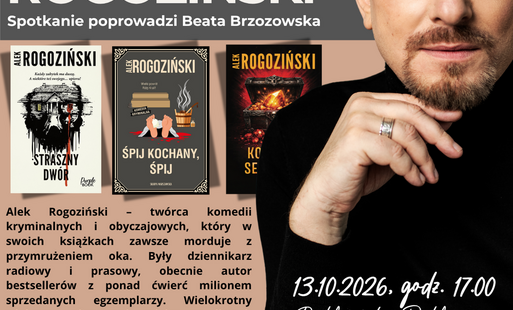 Zdjęcie do JUŻ JUTRO! ALEK ROGOZIŃSKI W TRZEBIATOWIE!